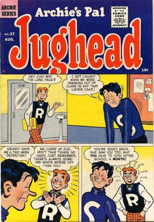 Archie's Pal Jughead #37 cover