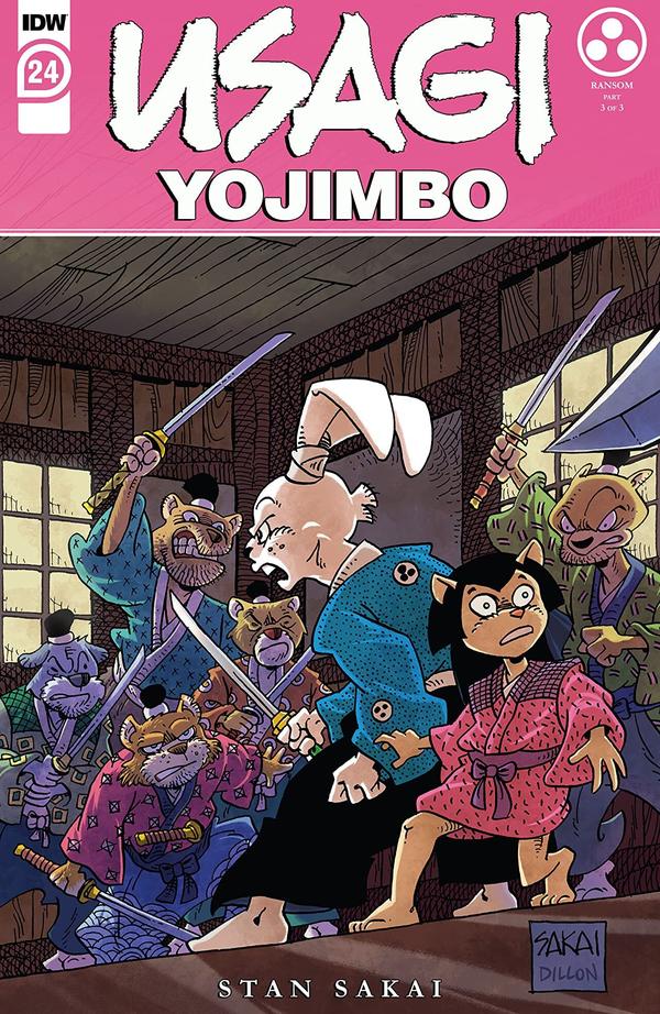 Usagi Yojimbo #24 cover