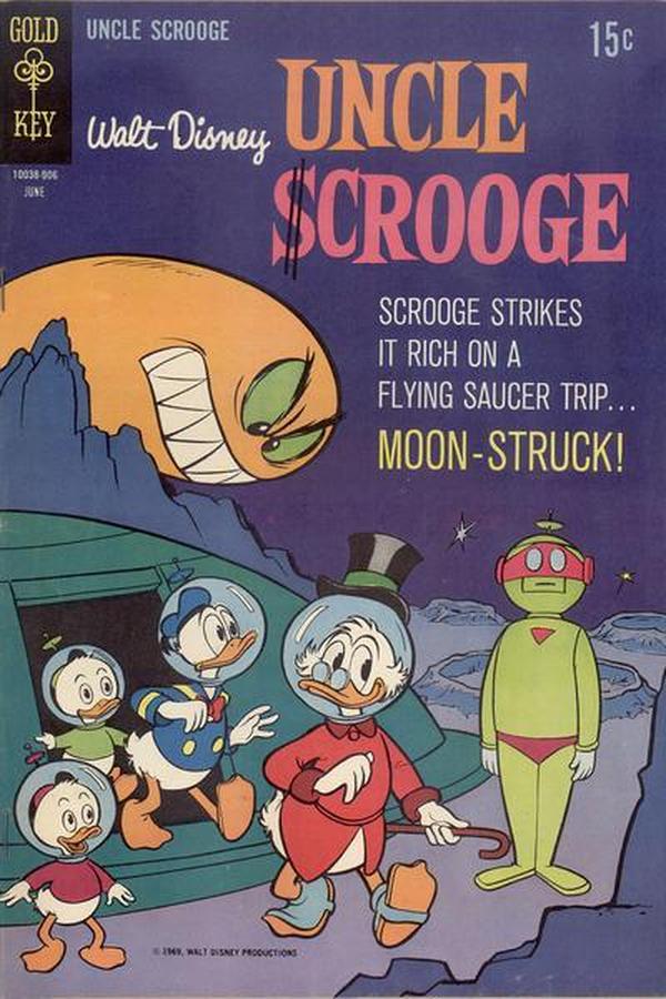 Walt Disney Uncle Scrooge #81 cover