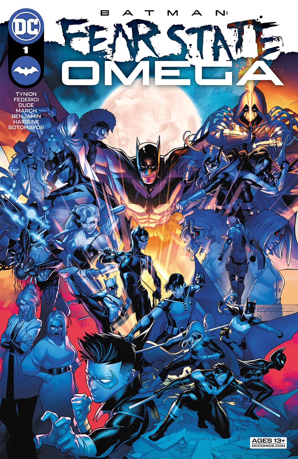 Batman: Fear State: Omega #1 cover