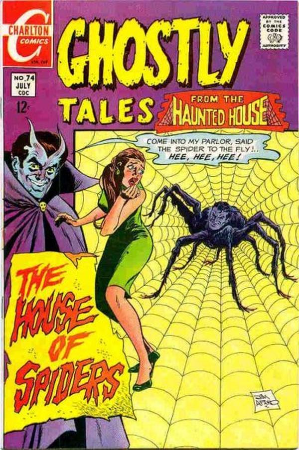 Ghostly Tales #74 cover
