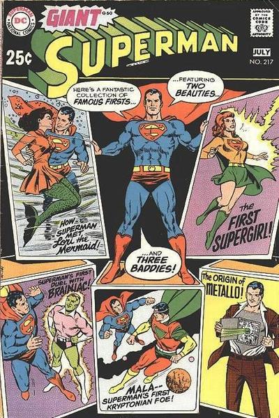 Superman #217 cover
