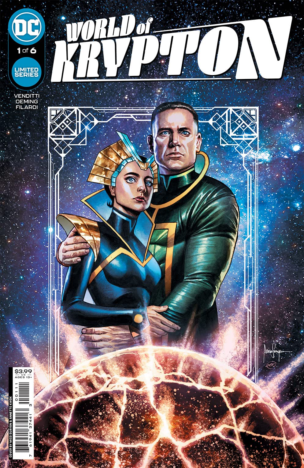 World of Krypton #1 cover