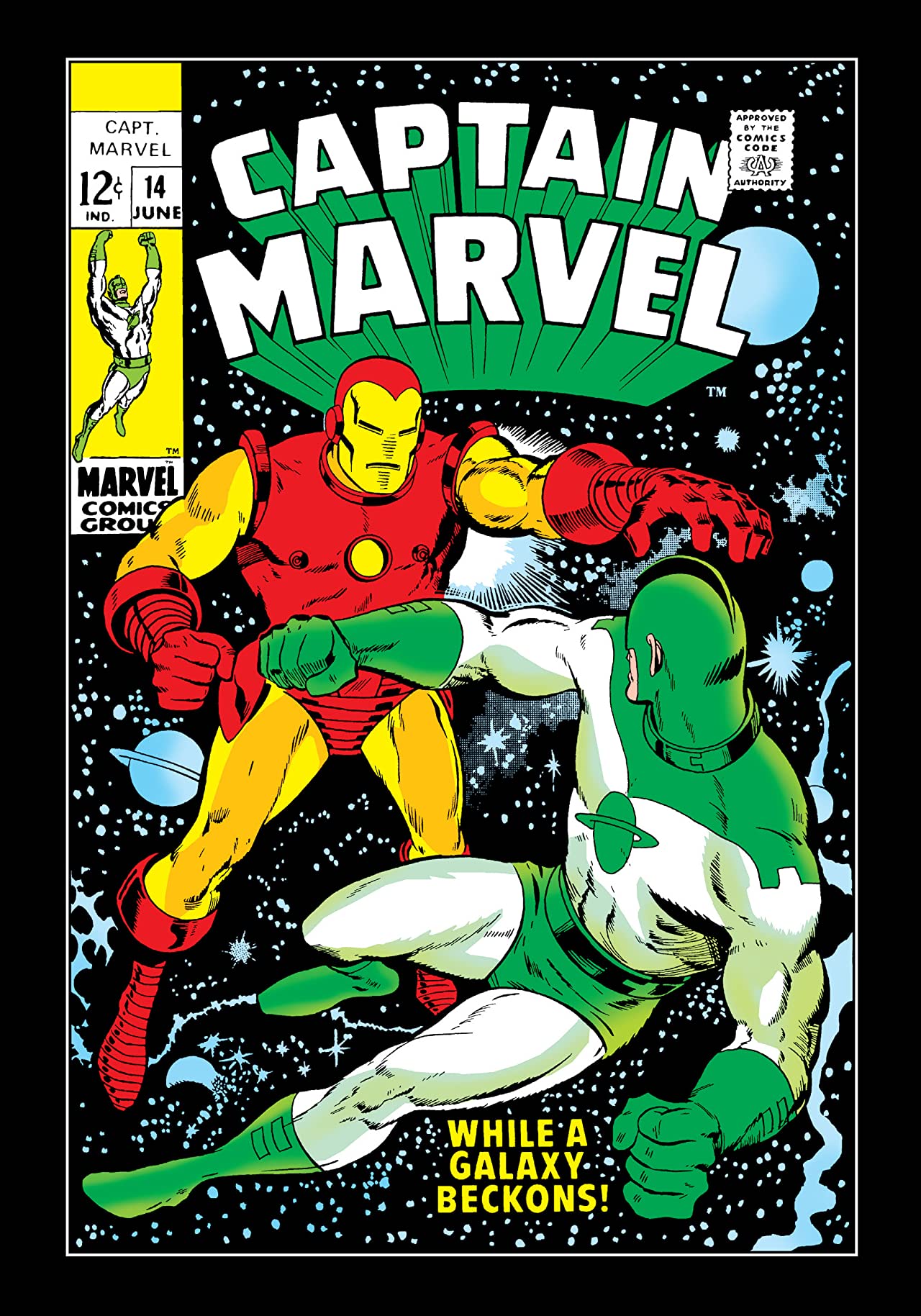 Captain Marvel #14 cover