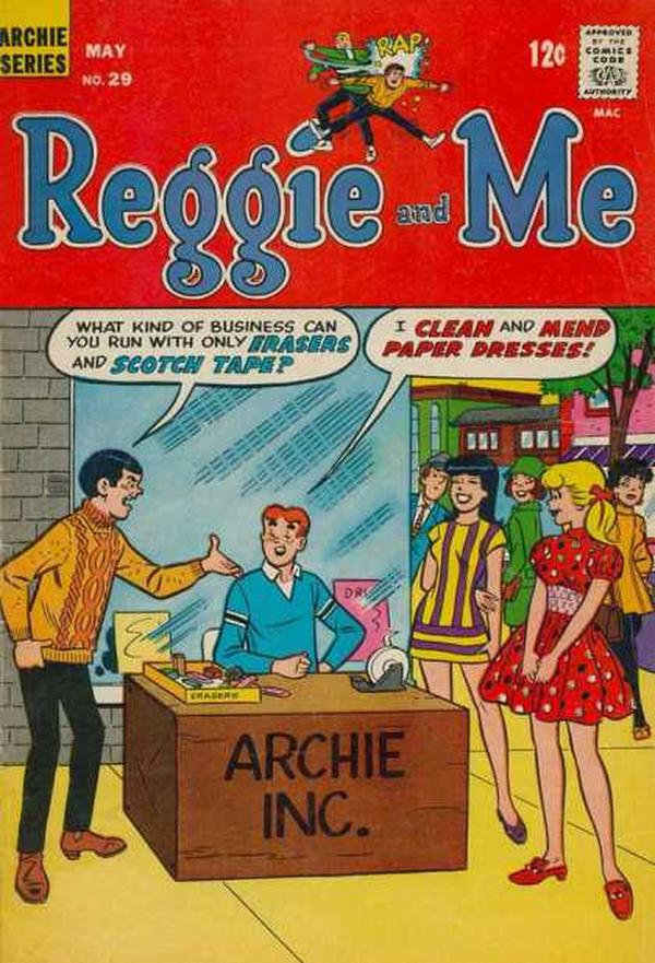 Reggie and Me #29 cover
