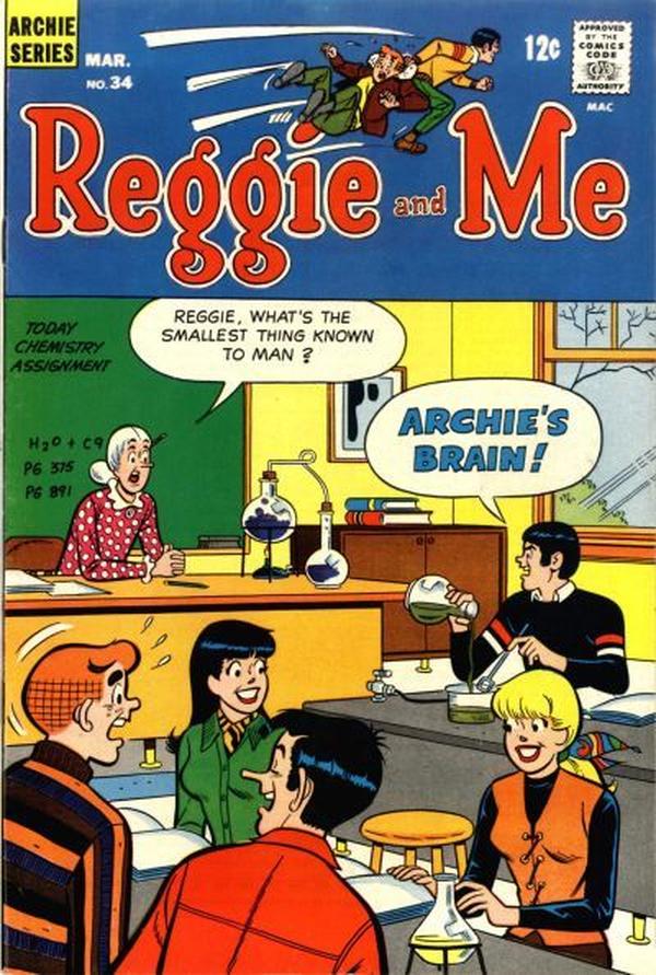 Reggie and Me #34 cover
