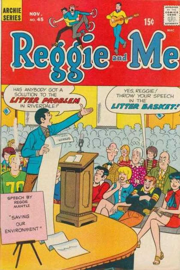 Reggie and Me #45 cover