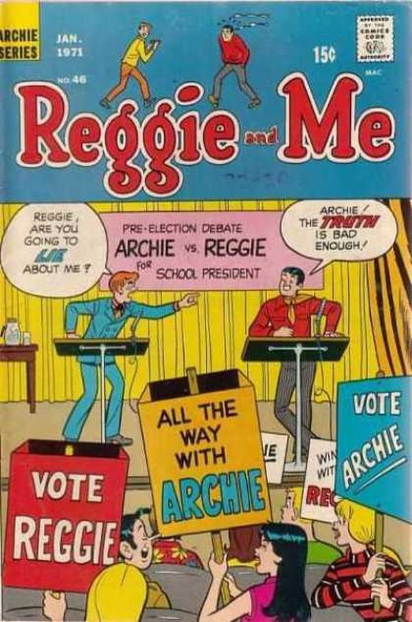 Reggie and Me #46 cover