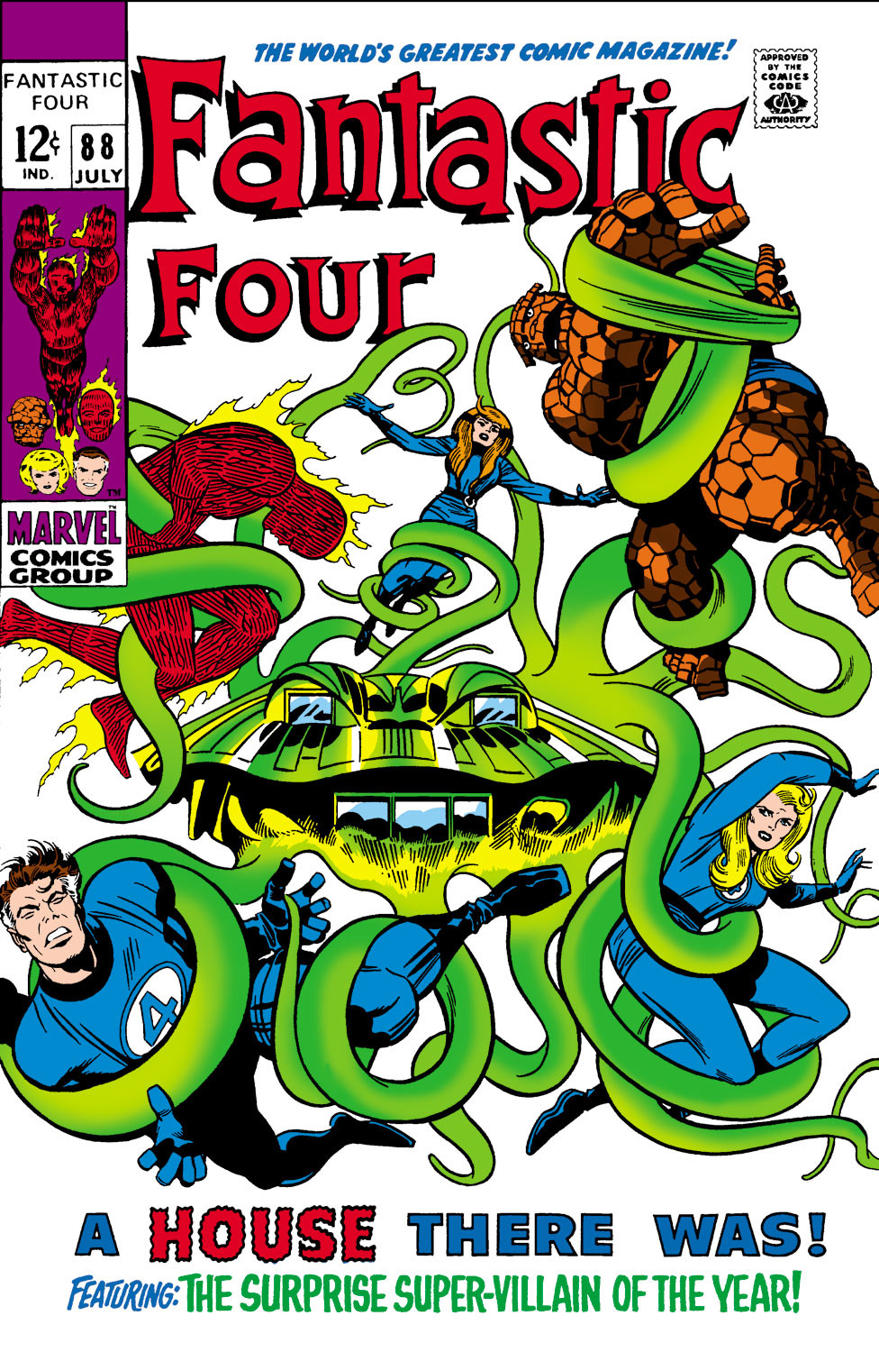 Fantastic Four #88 cover