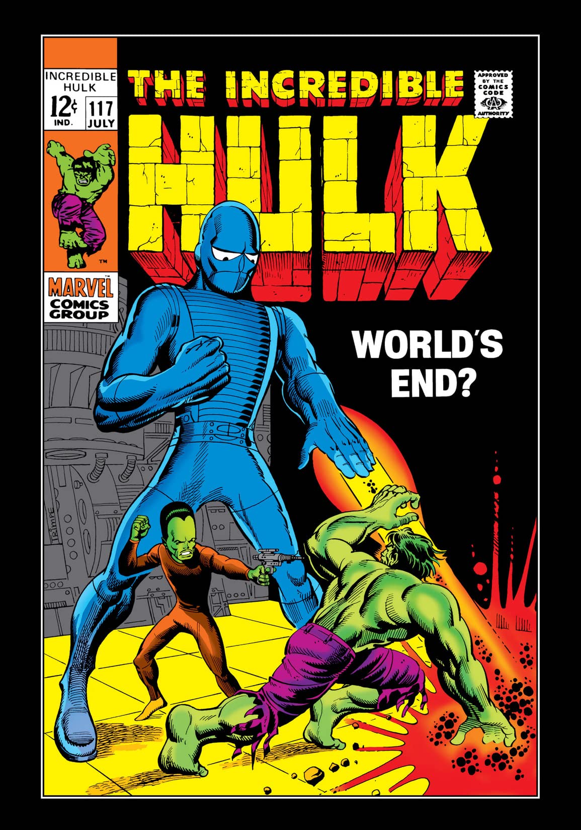 The Incredible Hulk #117 cover