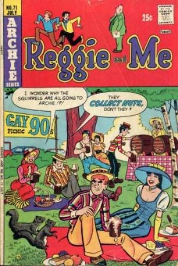 Reggie and Me #71 cover