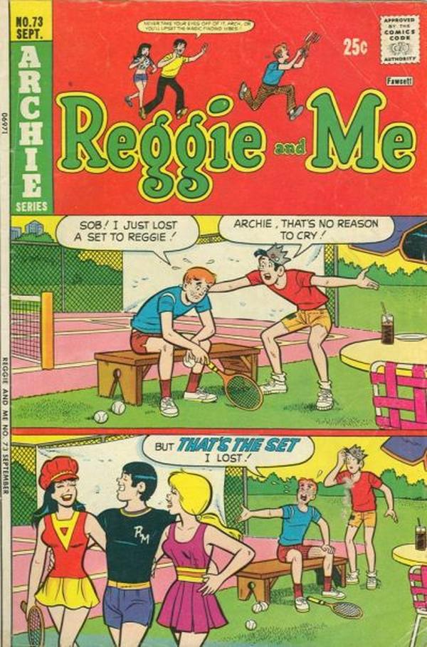 Reggie and Me #73 cover