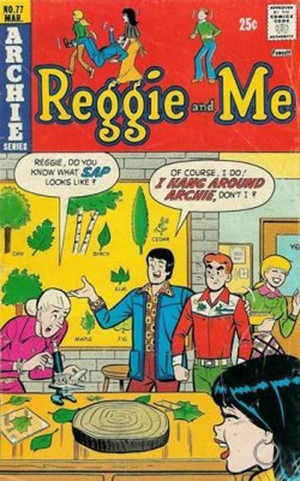 Reggie and Me #77 cover