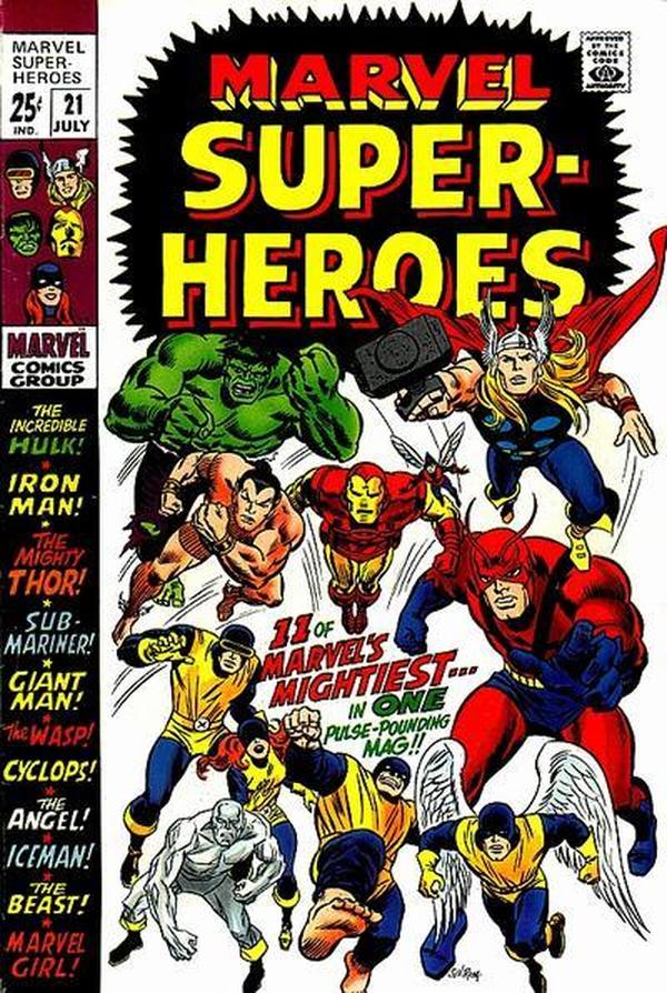 Marvel Super-Heroes #21 cover