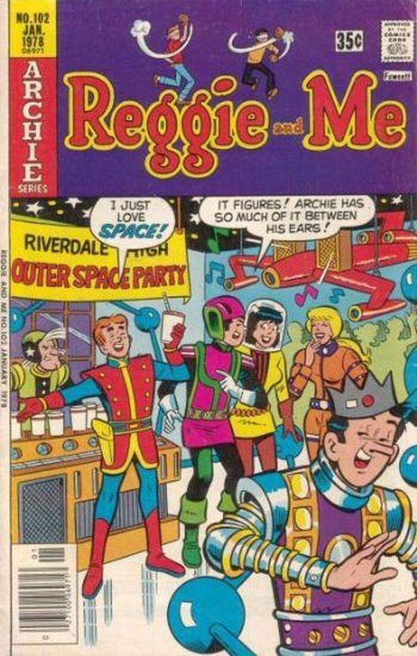 Reggie and Me #102 cover