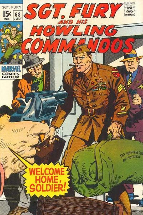 Sgt. Fury #68 cover