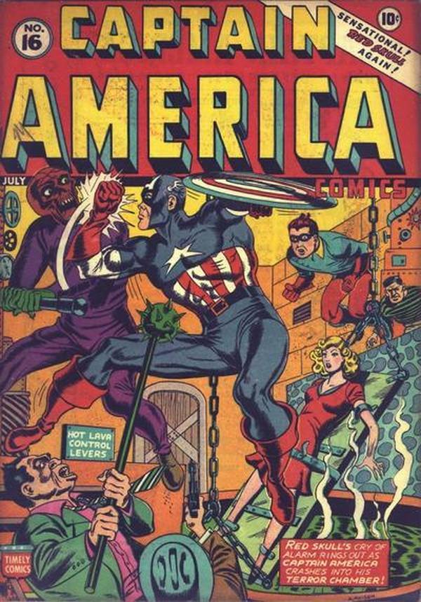 Captain America Comics #16 cover