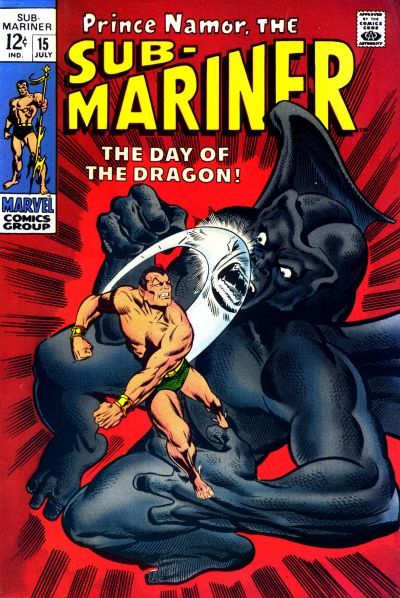 Sub-Mariner #15 cover