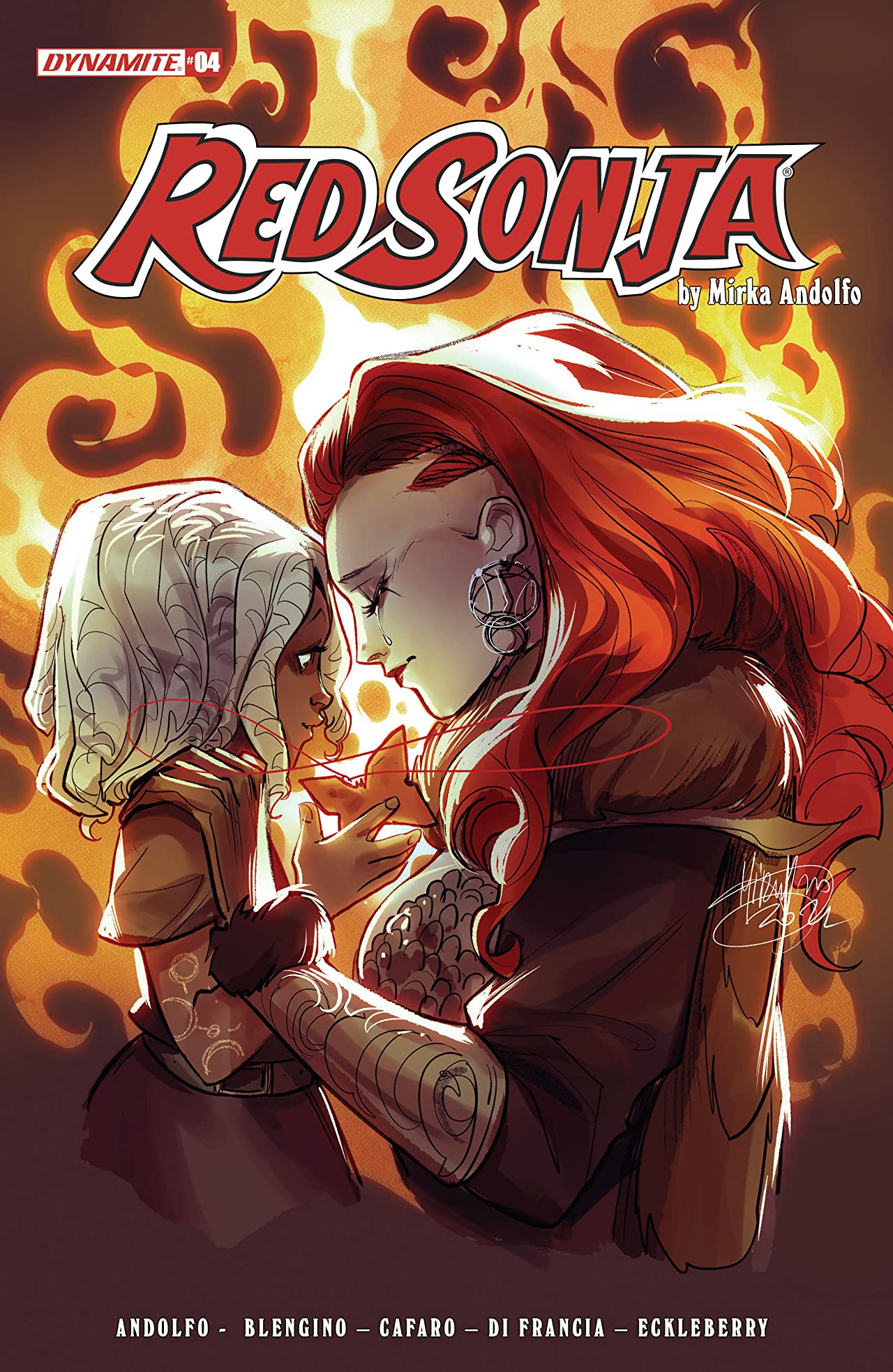 Red Sonja #4 cover