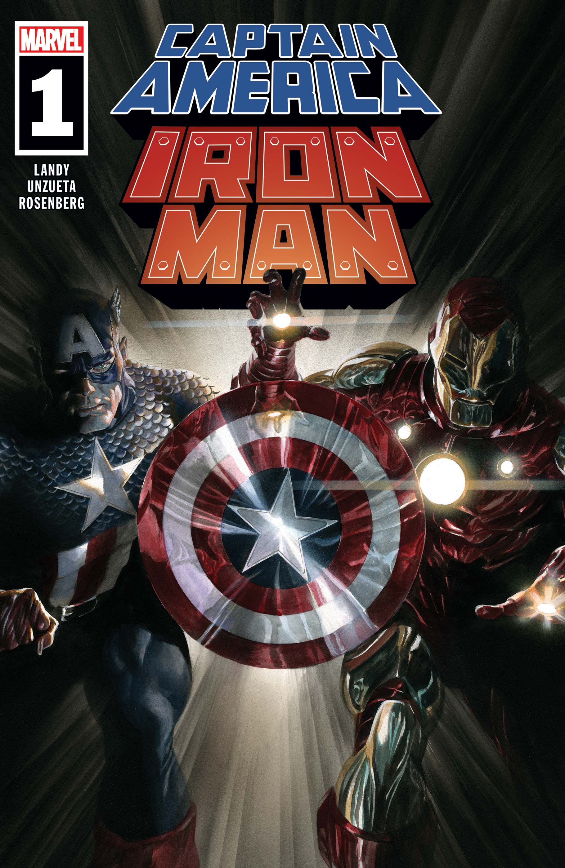 Captain America / Iron Man #1 cover