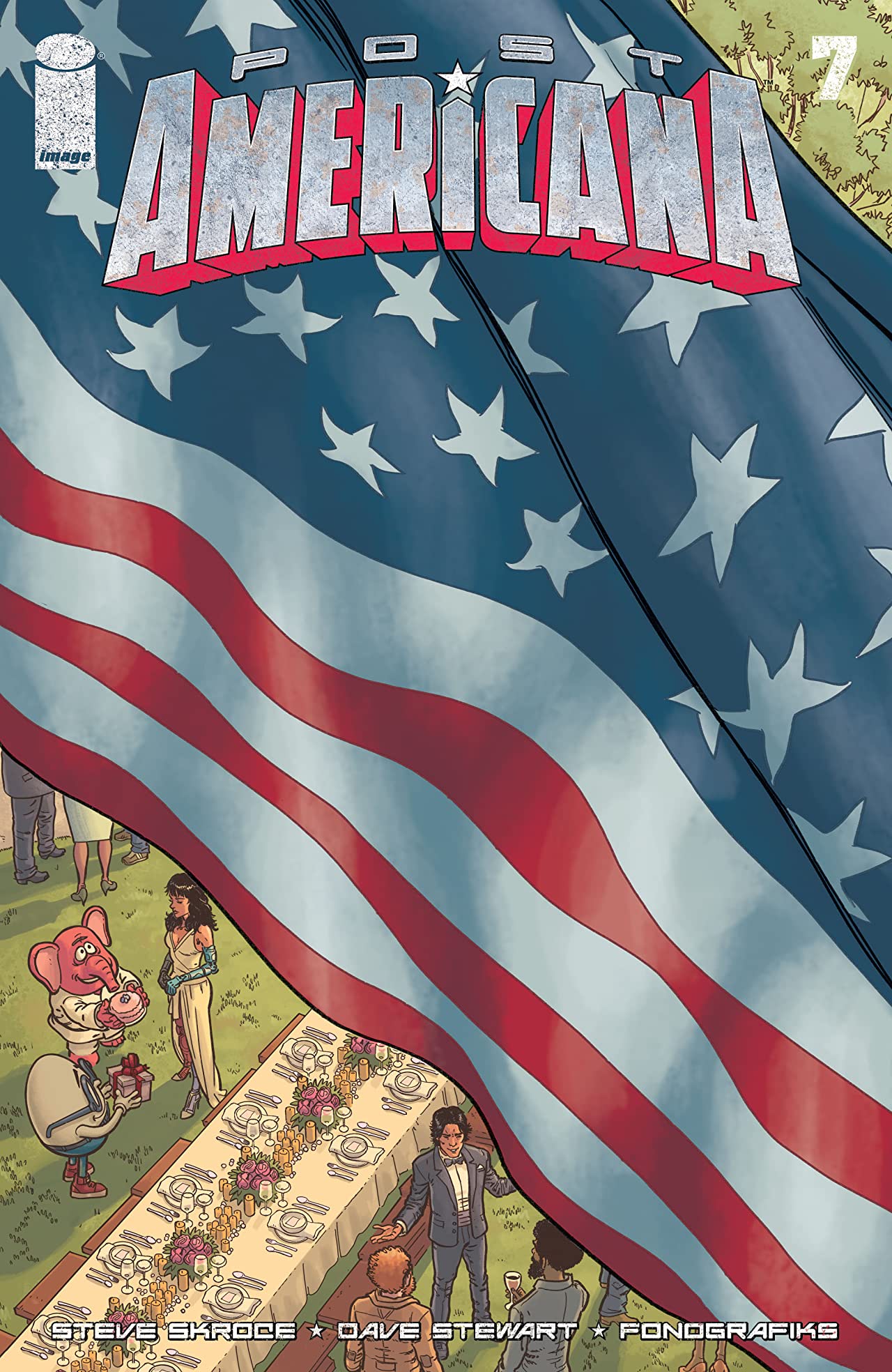 Post Americana #7 cover