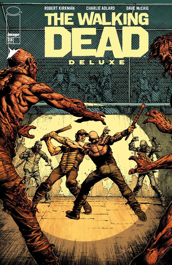 The Walking Dead Deluxe #28 cover