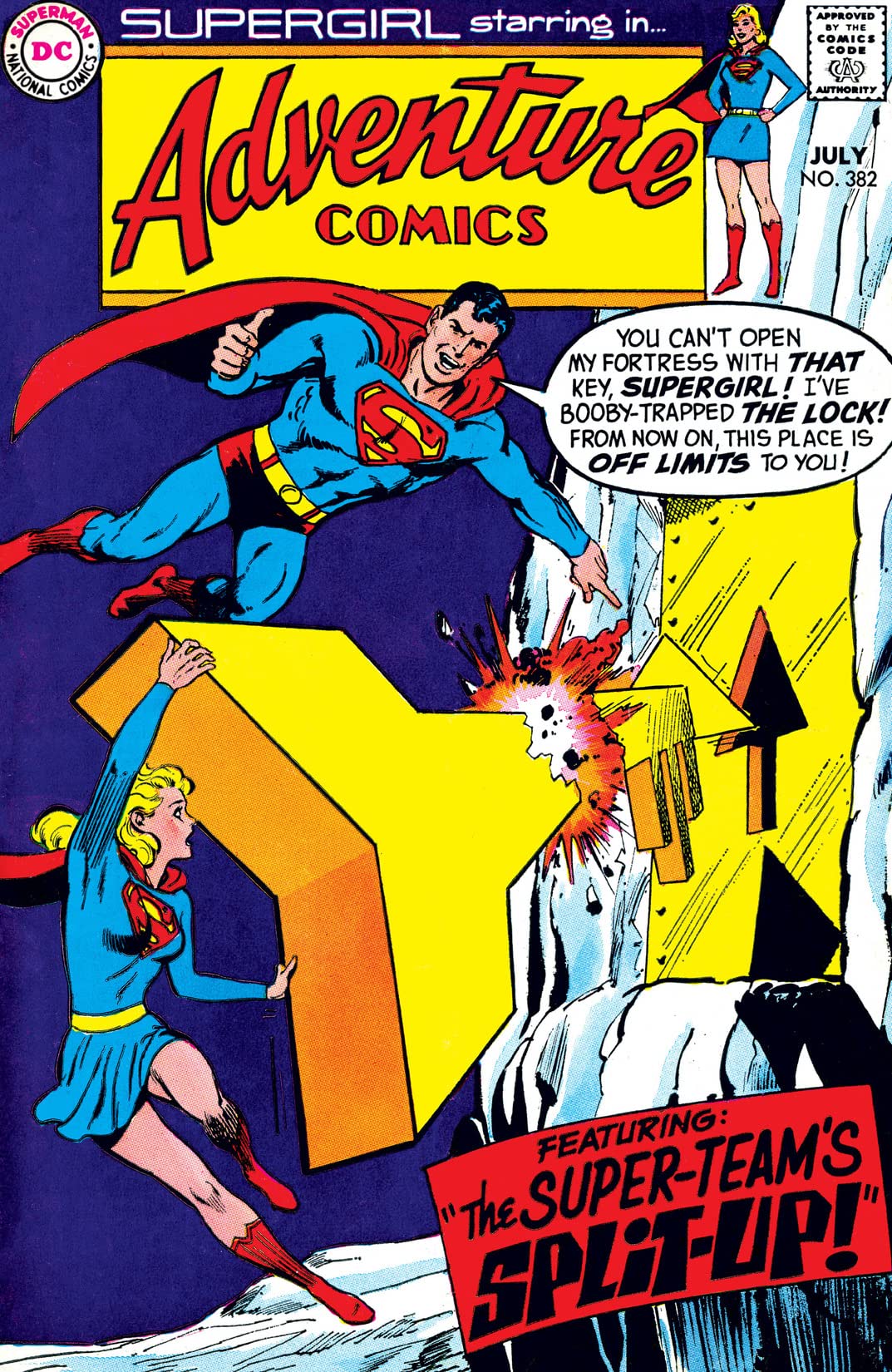 Adventure Comics #382 cover