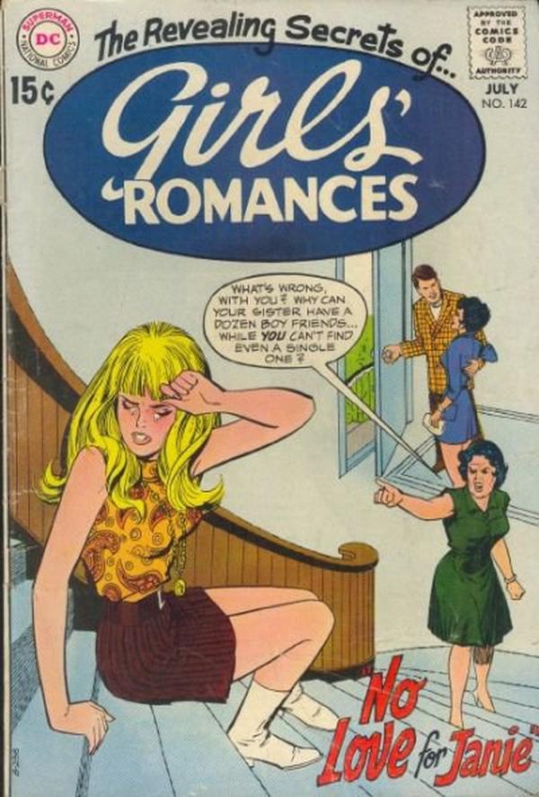 Girls' Romances #142 cover