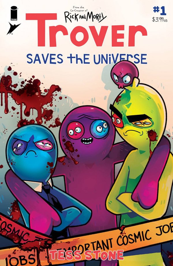 Trover Saves the Universe #1 cover