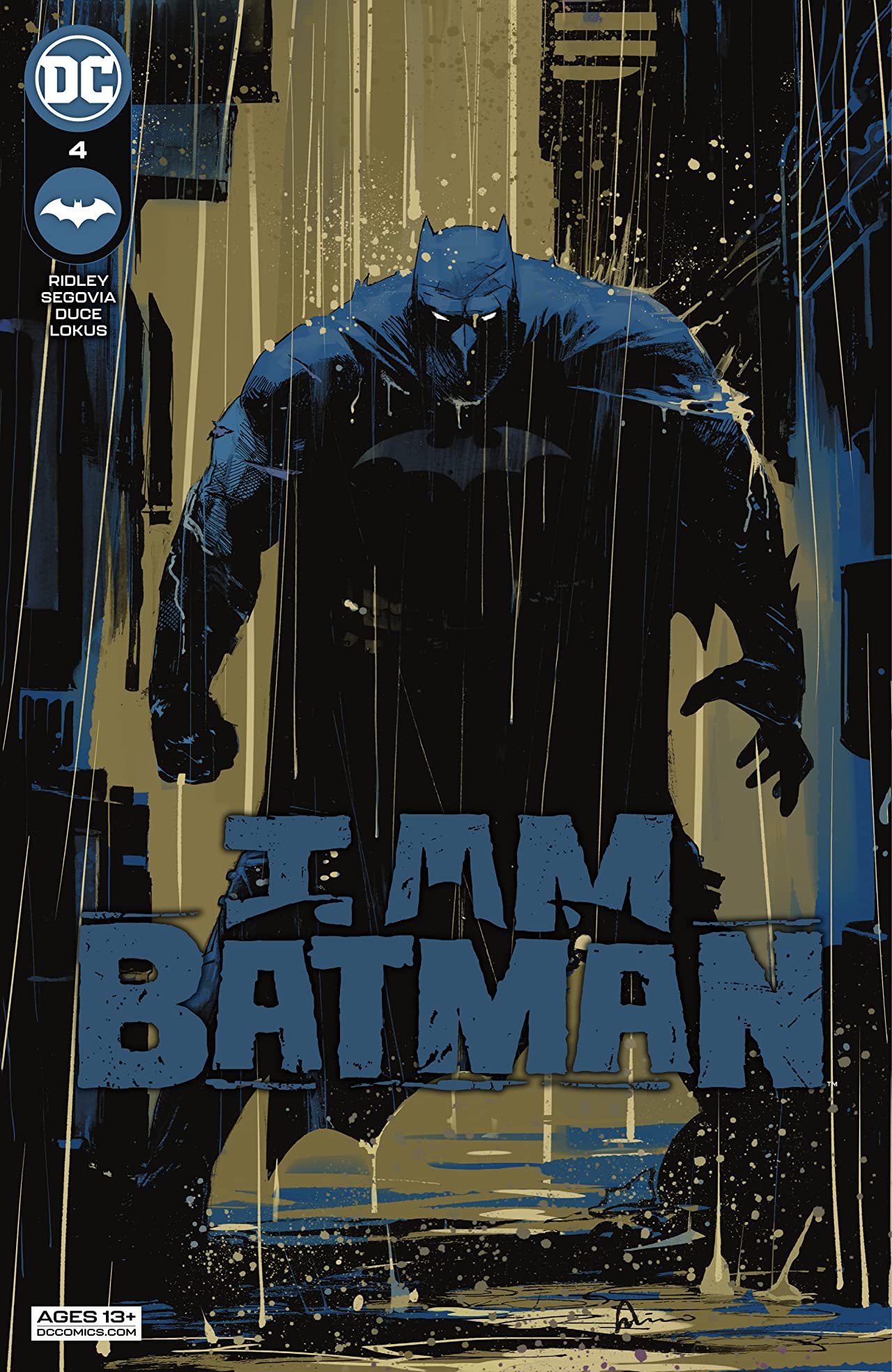 I Am Batman #4 cover