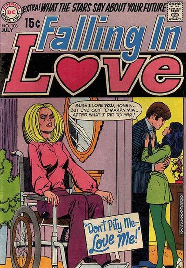 Falling in Love #108 cover