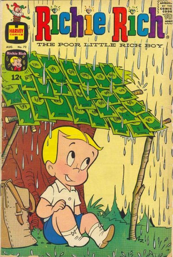Richie Rich #72 cover