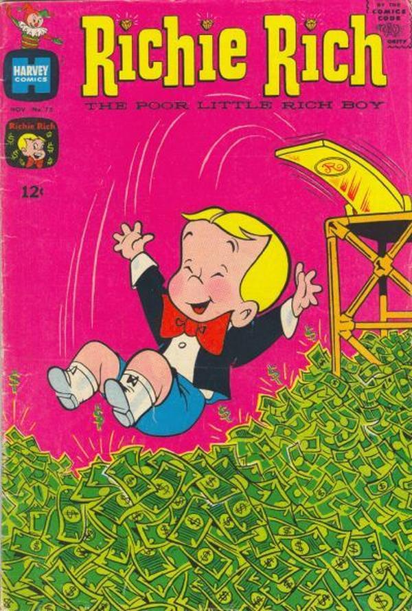 Richie Rich #75 cover