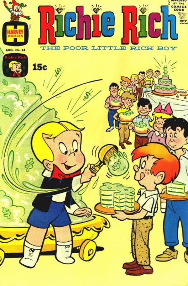 Richie Rich #84 cover