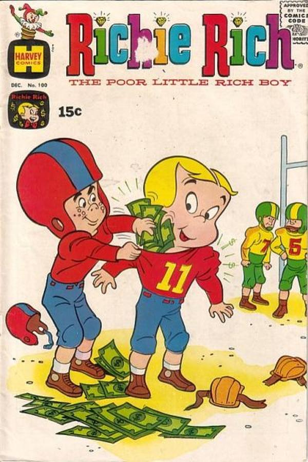 Richie Rich #100 cover