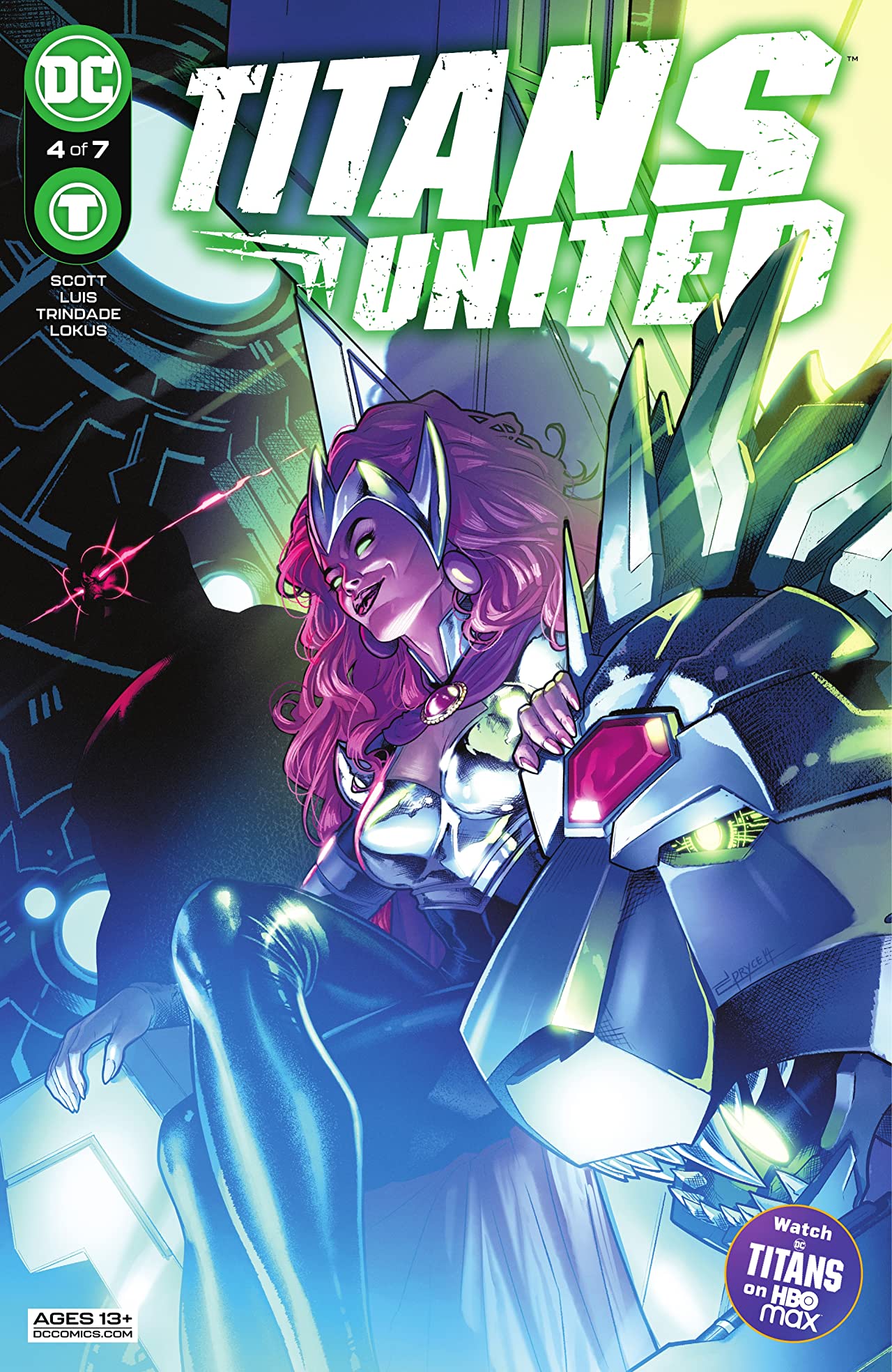 Titans United #4 cover