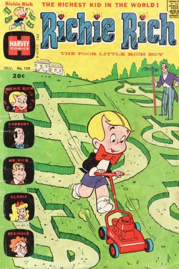 Richie Rich #123 cover