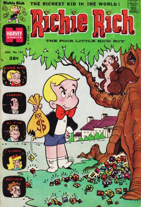 Richie Rich #124 cover