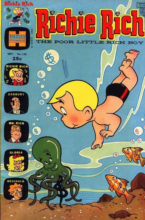 Richie Rich #128 cover