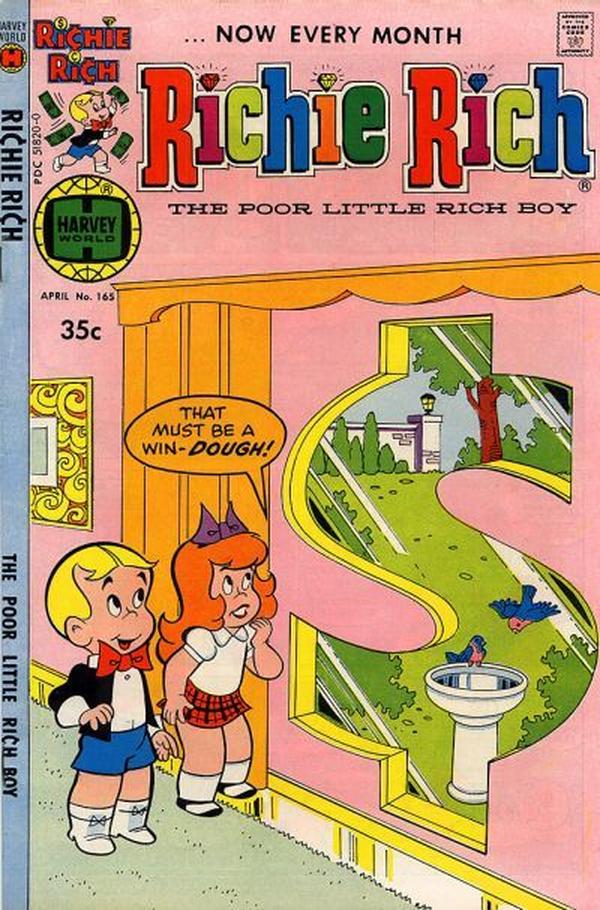 Richie Rich #165 cover