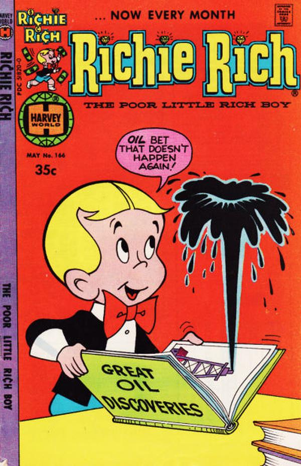 Richie Rich #166 cover