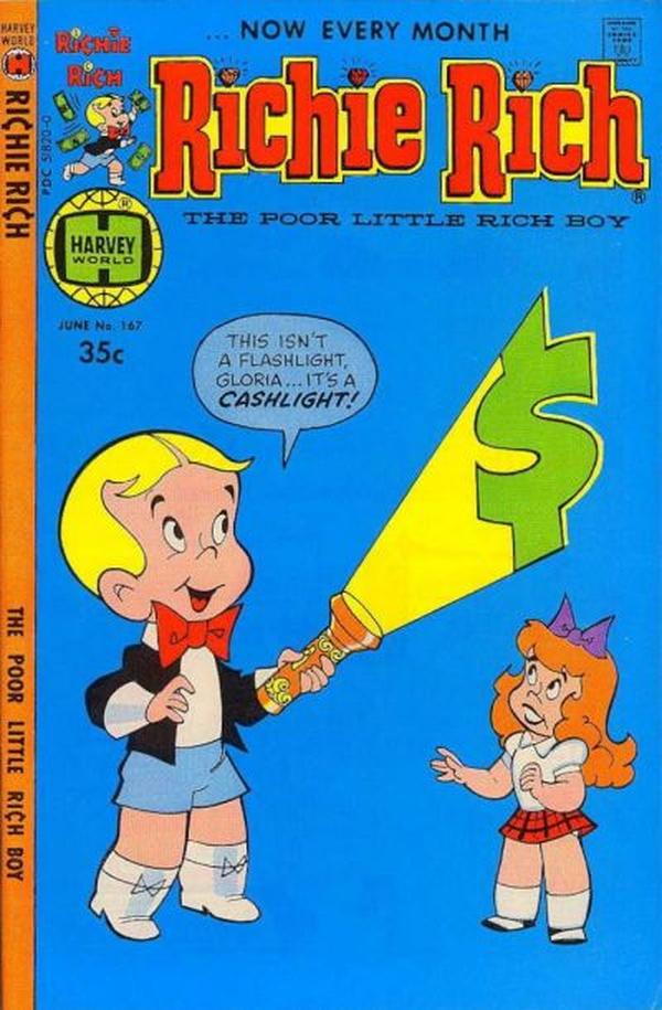 Richie Rich #167 cover