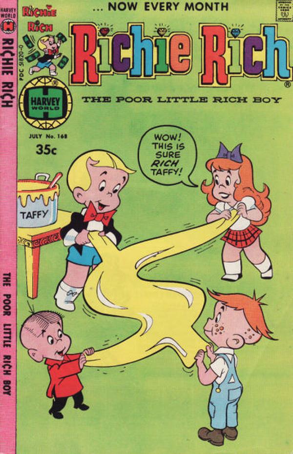 Richie Rich #168 cover