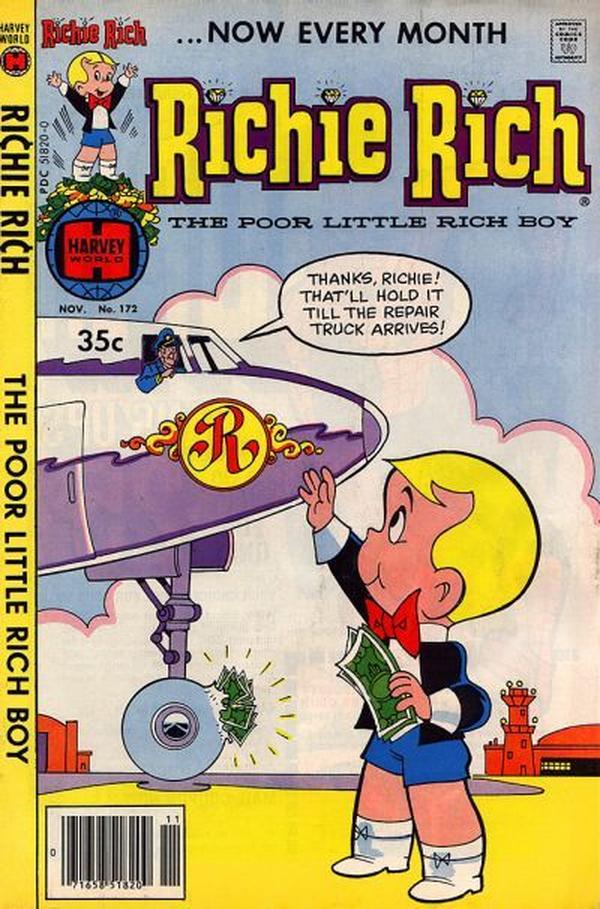 Richie Rich #172 cover