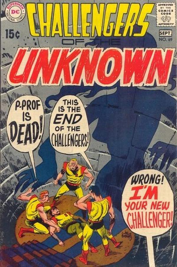 Challengers of the Unknown #69 cover