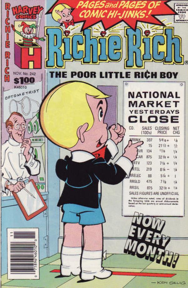Richie Rich #242 cover