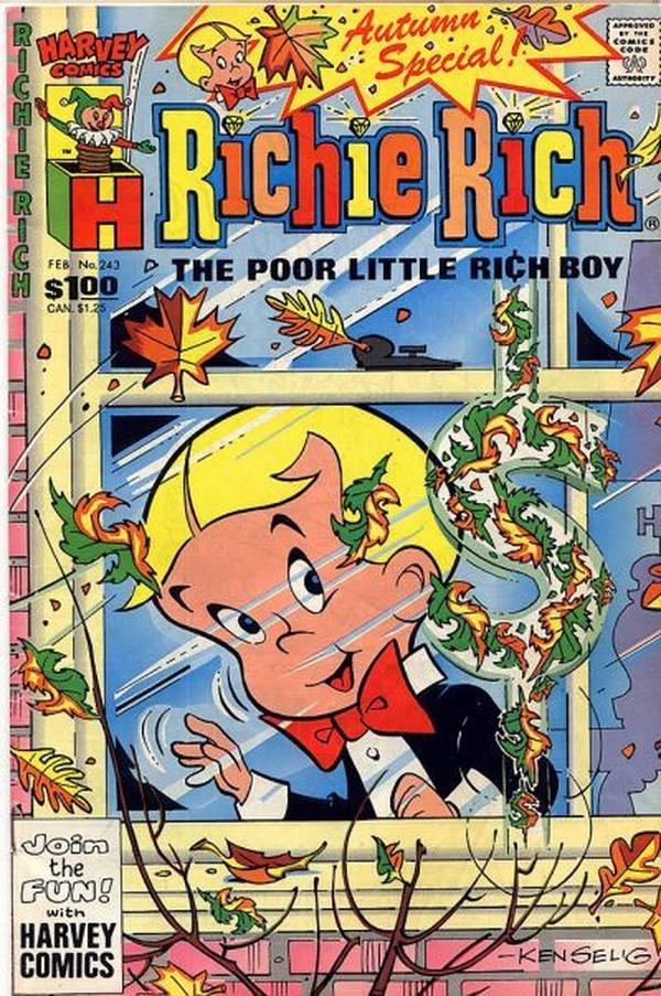 Richie Rich #243 cover
