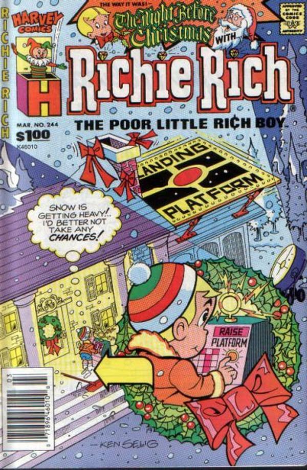 Richie Rich #244 cover