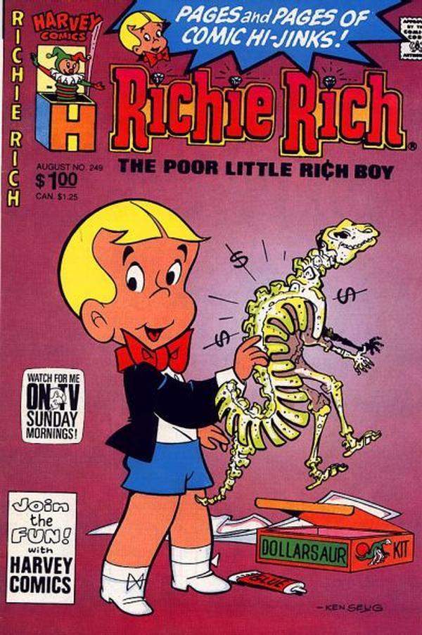 Richie Rich #249 cover