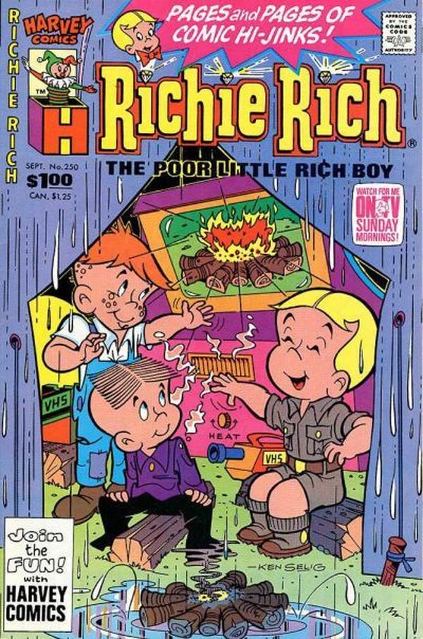 Richie Rich #250 cover